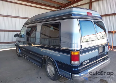 1992 Ford Econoline E150 Van from USA, damaged, VIN 1FDEE14H1NHB05714